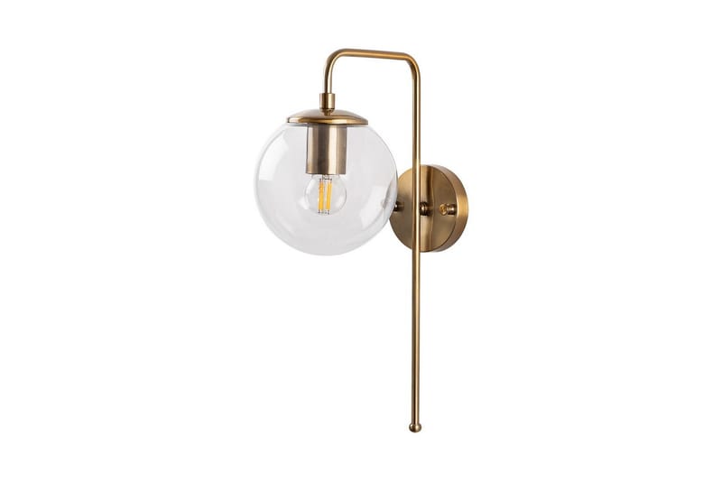 Vägglampa Tolra Vintage Transparent - Transparent - Belysning - Inomhusbelysning & lampor - Sänglampa - Sänglampa vägg