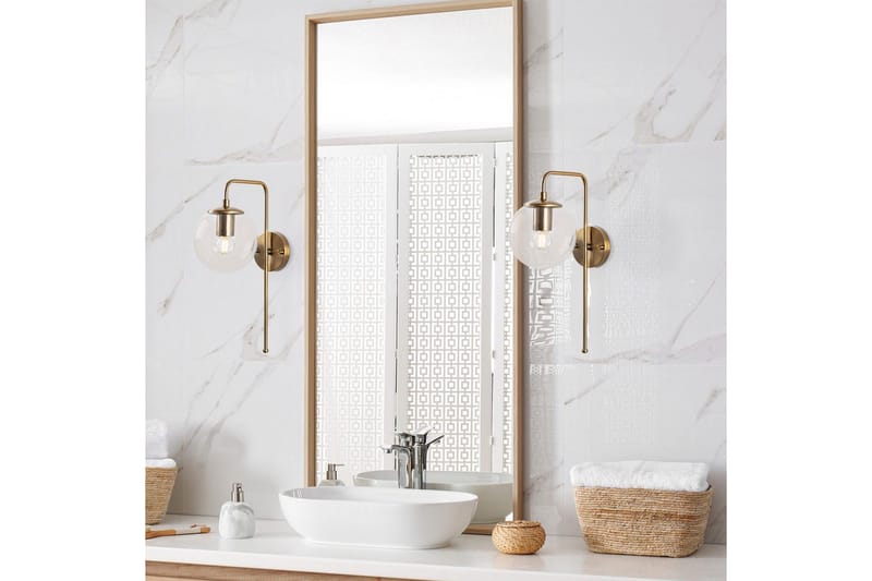 Vägglampa Tolra Vintage Transparent - Transparent - Belysning - Inomhusbelysning & lampor - Sänglampa - Sänglampa vägg