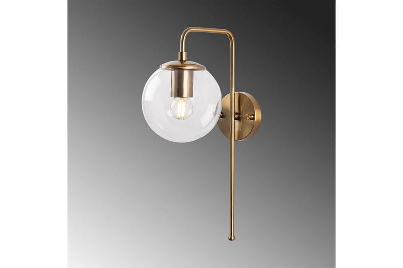 Vägglampa Tolra Vintage Transparent - Transparent - Belysning - Inomhusbelysning & lampor - Sänglampa - Sänglampa vägg