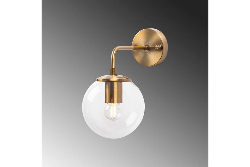 Vägglampa Tolra Vintage Transparent - Vintage Transparent - Belysning - Inomhusbelysning & lampor - Sänglampa - Sänglampa vägg