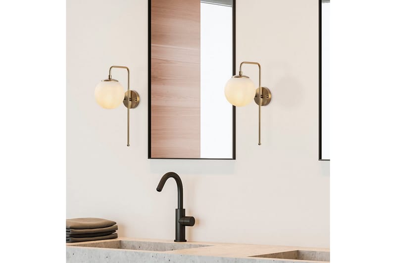 Vägglampa Tolra Vintage Vit - Vit - Belysning - Inomhusbelysning & lampor - Sänglampa - Sänglampa vägg