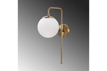 Vägglampa Tolra Vintage Vit - Vit - Belysning - Inomhusbelysning & lampor - Sänglampa - Sänglampa vägg
