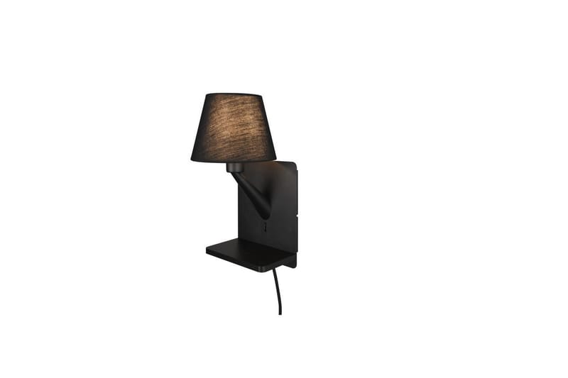 Vägglampa TRIO Comfort Mattsvart - Mattsvart - Belysning - Inomhusbelysning & lampor - Sänglampa - Sänglampa vägg