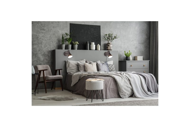 Vägglampa TRIO Enzo Mattsvart - Mattsvart - Belysning - Inomhusbelysning & lampor - Sänglampa - Sänglampa vägg