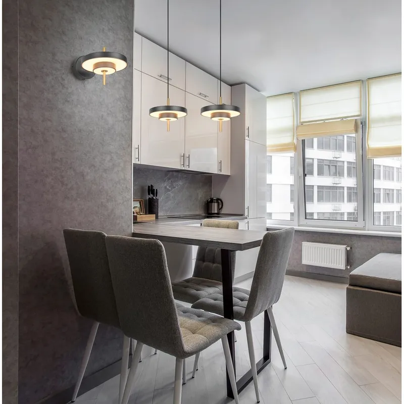 Vägglampa TRIO Keaton - Mattsvart/Mässing - Belysning - Inomhusbelysning & lampor - Sänglampa - Sänglampa vägg