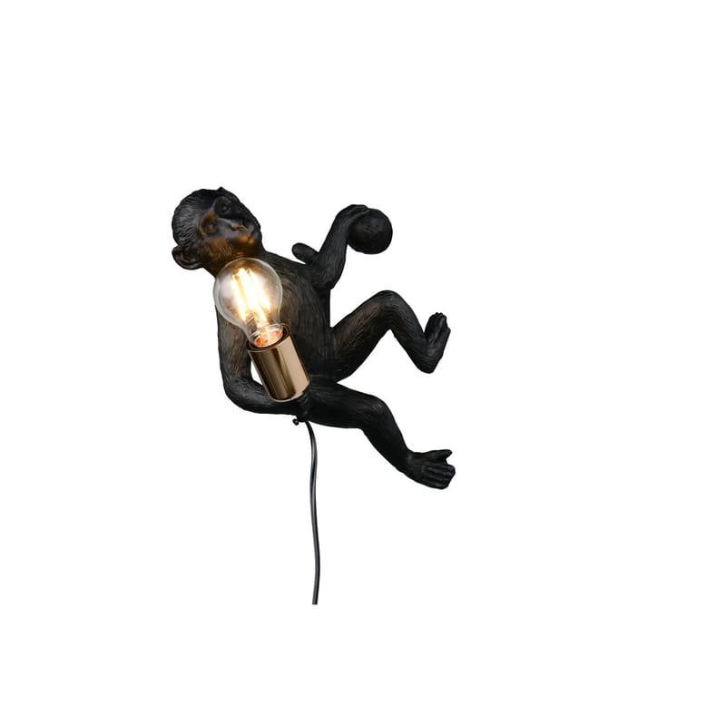 Vägglampa TRIO Louy - Svart - Belysning - Inomhusbelysning & lampor - Sänglampa - Sänglampa vägg