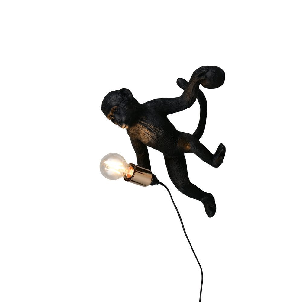 Vägglampa TRIO Louy - Svart