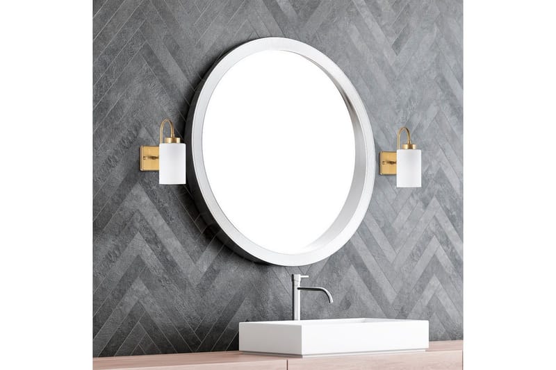 Vägglampa Yalara Vit / Rany - Vit / Rany - Belysning - Inomhusbelysning & lampor - Sänglampa - Sänglampa vägg