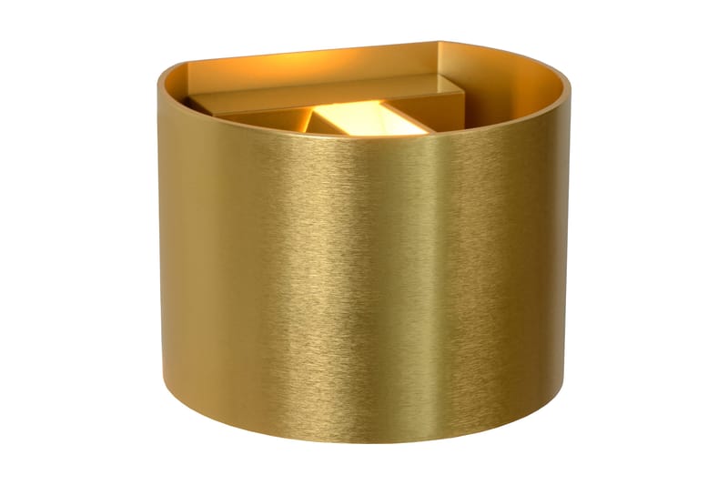 XIO Vägglampa Rund Mässing/Guld - Sovrumslampa - Sänglampa vägg - Vägglampor & väggbelysning