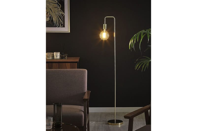 Savenay Golvlampa 140 cm - Guld - Belysning - Inomhusbelysning & lampor - Golvlampor & golvbelysning