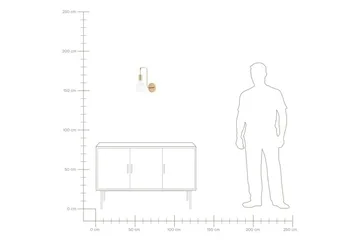 Savenay Vägglampa E27 - Guld - Belysning - Inomhusbelysning & lampor - Vägglampor & väggbelysning