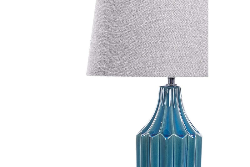 Schava Bordslampa 56 cm E27 - Blå/Grå - Belysning - Inomhusbelysning & lampor - Sänglampa - Sängbordslampa