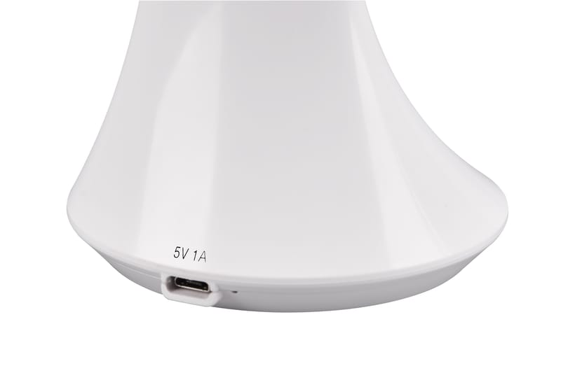 PATTY LED-Bordslampa Uppladdningsbar Vit - Vit - Belysning - Inomhusbelysning & lampor - Skrivbordslampa