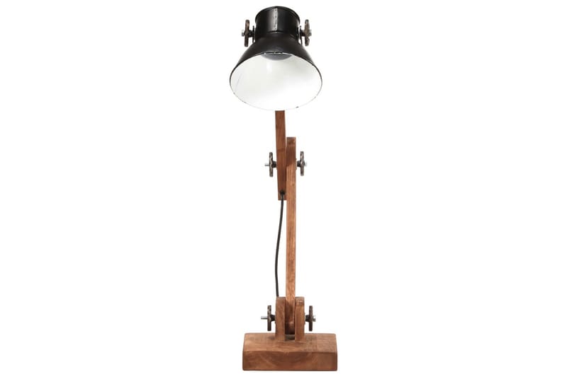 Skrivbordslampa industriell svart rund 58x18x90 cm E27 - Svart - Belysning - Inomhusbelysning & lampor - Skrivbordslampa