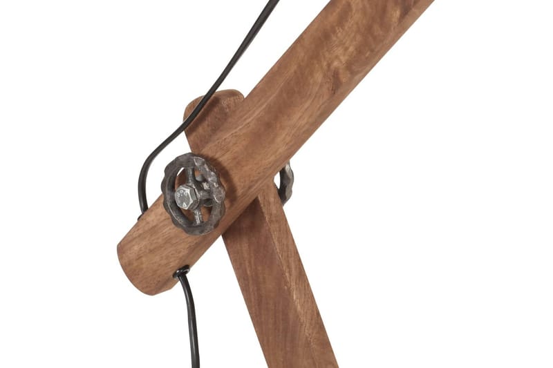 Skrivbordslampa industriell svart rund 58x18x90 cm E27 - Svart - Belysning - Inomhusbelysning & lampor - Skrivbordslampa