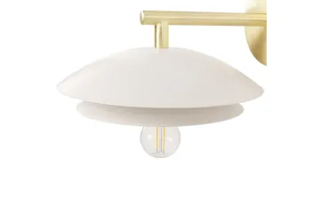 Solab Vägglampa E27 - Guld/Vit - Belysning - Inomhusbelysning & lampor - Vägglampor & väggbelysning