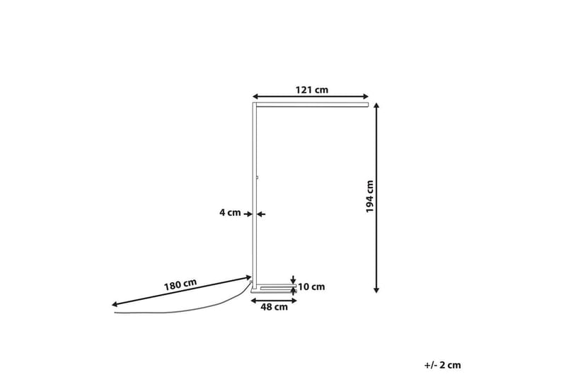 Stelle Golvlampa 194 cm - Svart - Belysning - Inomhusbelysning & lampor - Golvlampor & golvbelysning