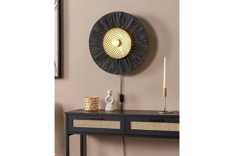 Symi Vägglampa E27 - Svart - Belysning - Inomhusbelysning & lampor - Vägglampor & väggbelysning