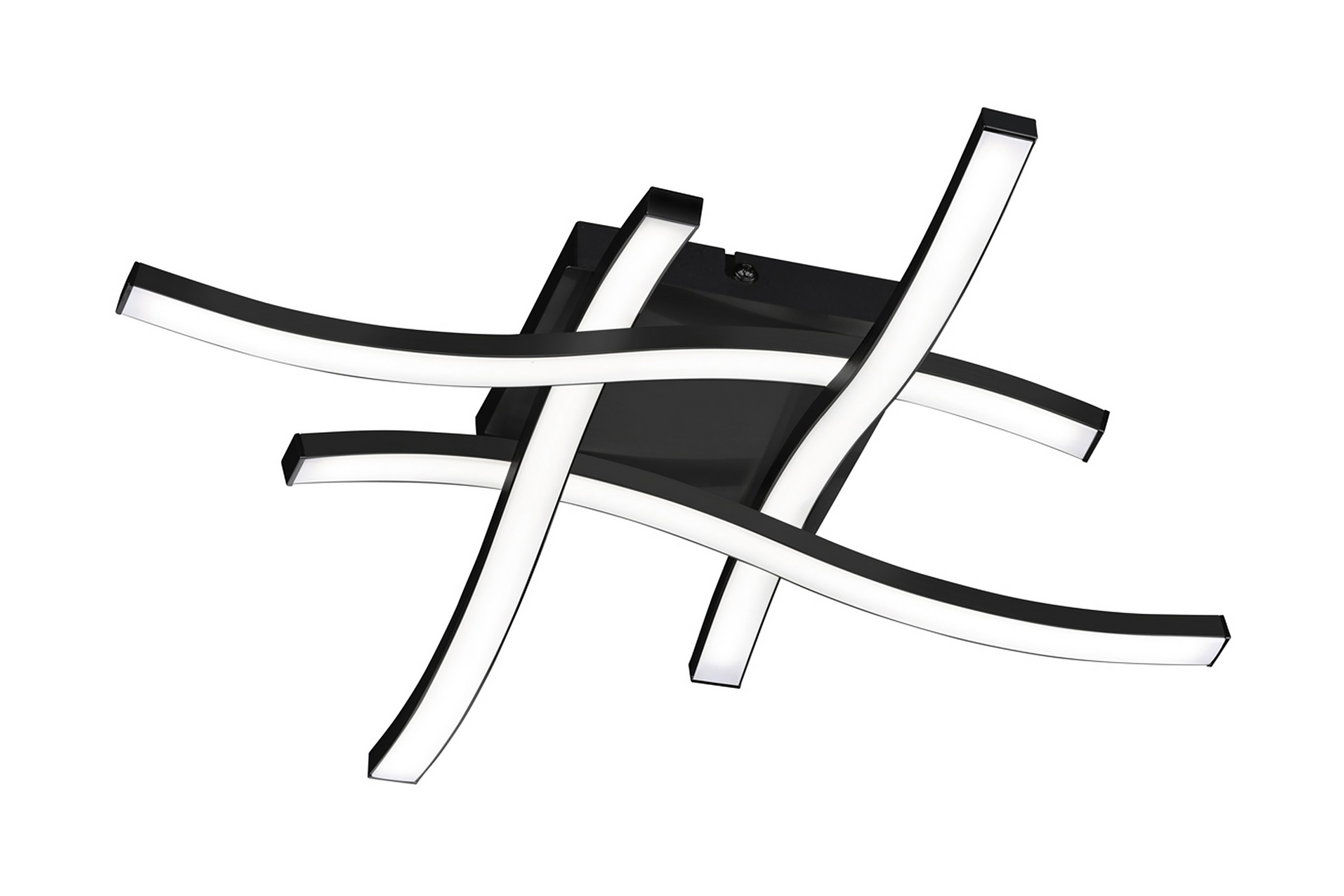 ROUTE LED Plafond 4L mattsvart - Matt svart