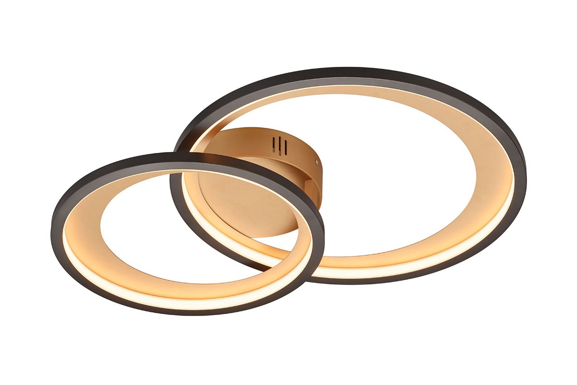 Granada LED Plafond 59cm mattsvart - Matt svart