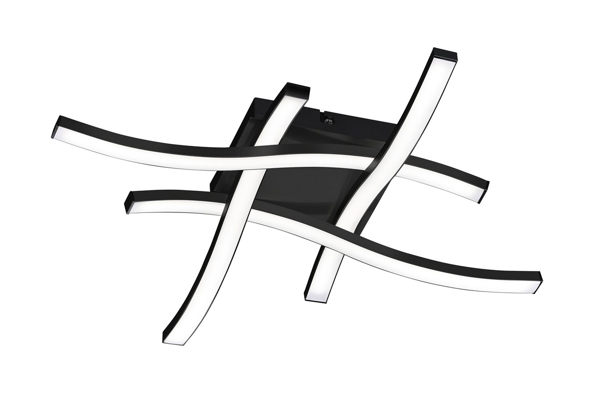 Route LED Plafond 4L mattsvart - Matt svart