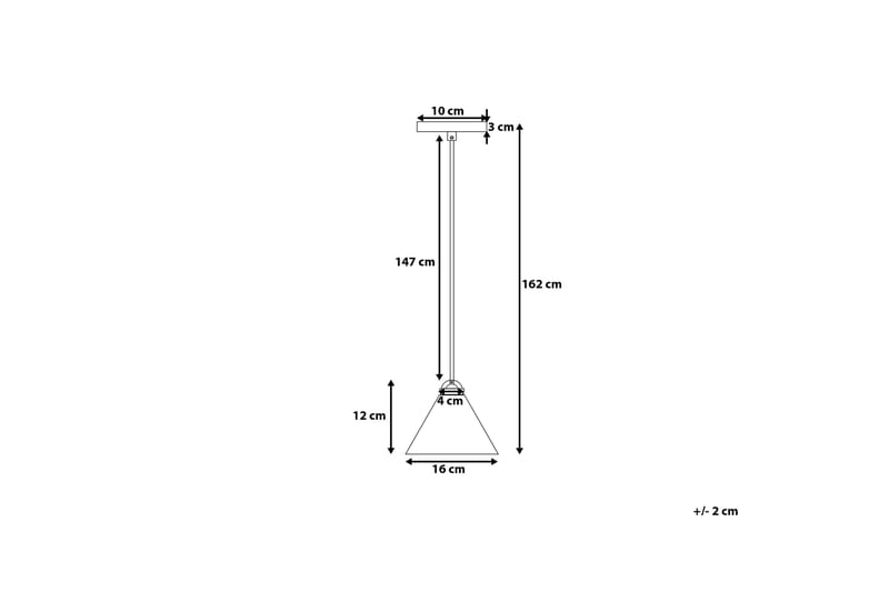 ARAGON Taklampa 16 cm - Kökslampa & pendellampa - Sovrumslampa - Fönsterlampa hängande