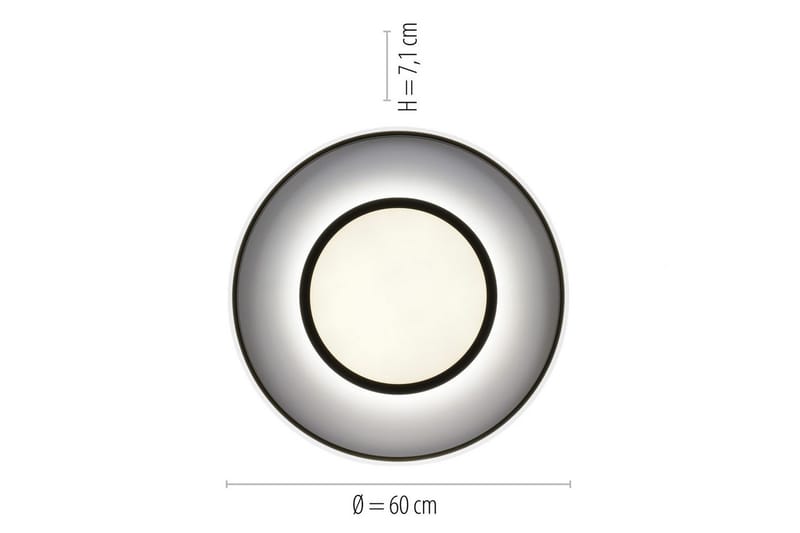 Arenda Just Light Taklampa - Black - Belysning - Inomhusbelysning & lampor - Taklampor & takbelysning - Plafond