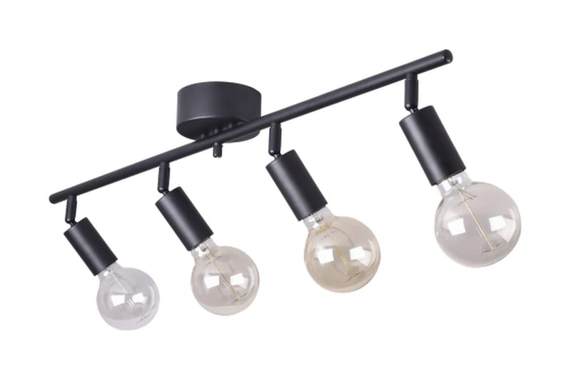 ATEN Taklampa 83 Dimbar 4 Lampor Svart - Fönsterlampa hängande - Kökslampa & pendellampa - Sovrumslampa