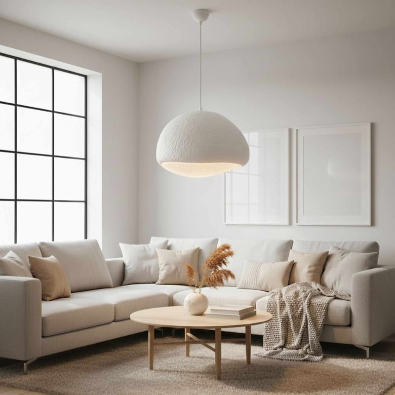 Cadros Pendellampa - Vit - Belysning - Inomhusbelysning & lampor - Taklampor & takbelysning - Kristallkrona & takkrona