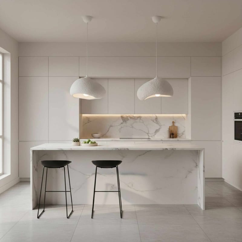 Cadros Pendellampa - Vit - Belysning - Inomhusbelysning & lampor - Taklampor & takbelysning - Kristallkrona & takkrona