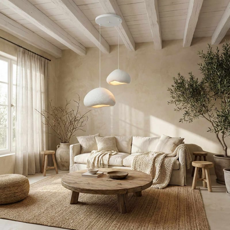 Cadros Pendellampa - Vit - Belysning - Inomhusbelysning & lampor - Taklampor & takbelysning - Kristallkrona & takkrona