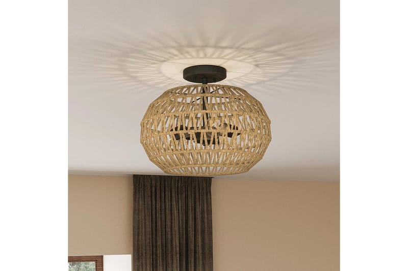 Casablanca Quoizel Taklampa - Bronze - Belysning - Inomhusbelysning & lampor - Taklampor & takbelysning - Plafond