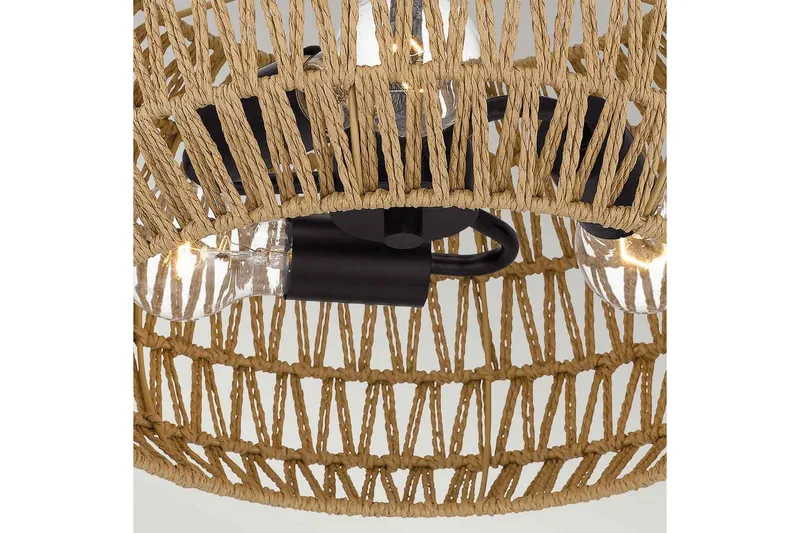 Casablanca Quoizel Taklampa - Bronze - Belysning - Inomhusbelysning & lampor - Taklampor & takbelysning - Plafond