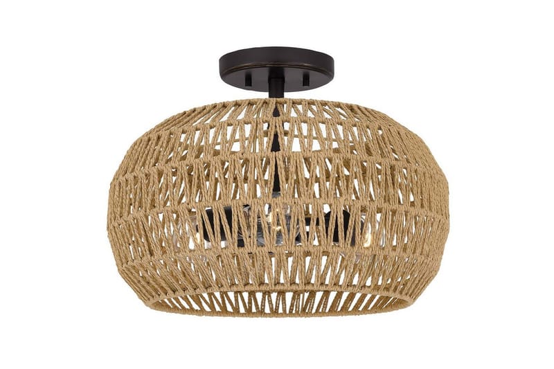 Casablanca Quoizel Taklampa - Bronze - Belysning - Inomhusbelysning & lampor - Taklampor & takbelysning - Plafond