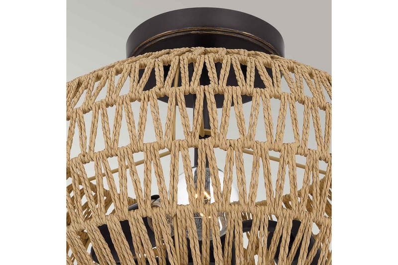 Casablanca Quoizel Taklampa - Bronze - Belysning - Inomhusbelysning & lampor - Taklampor & takbelysning - Plafond