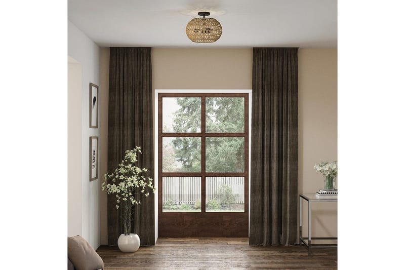 Casablanca Quoizel Taklampa - Bronze - Belysning - Inomhusbelysning & lampor - Taklampor & takbelysning - Plafond