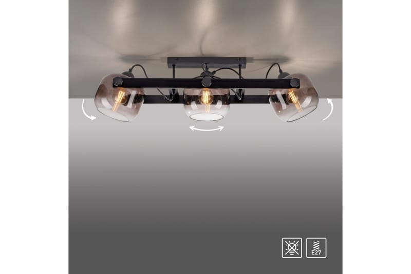 Cup 2.0 Just Light Taklampa - Black - Belysning - Inomhusbelysning & lampor - Taklampor & takbelysning - Plafond