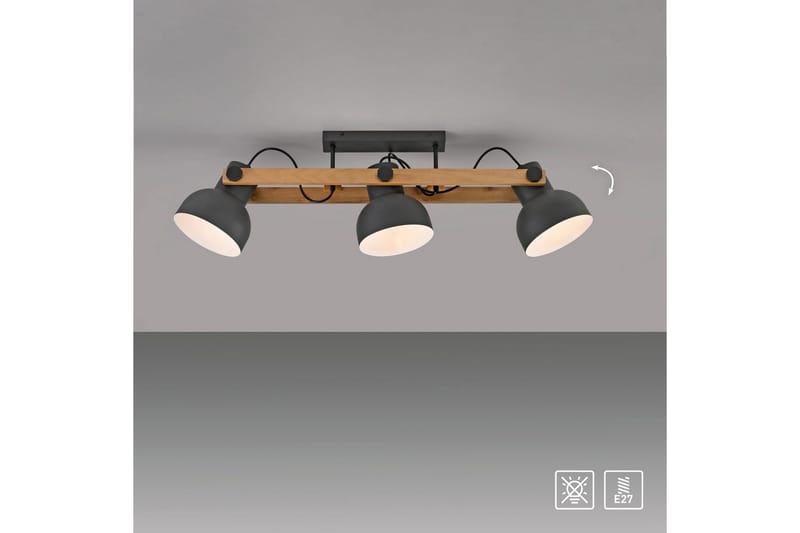 Cup 2.0 Just Light Taklampa - Black - Belysning - Inomhusbelysning & lampor - Taklampor & takbelysning - Plafond