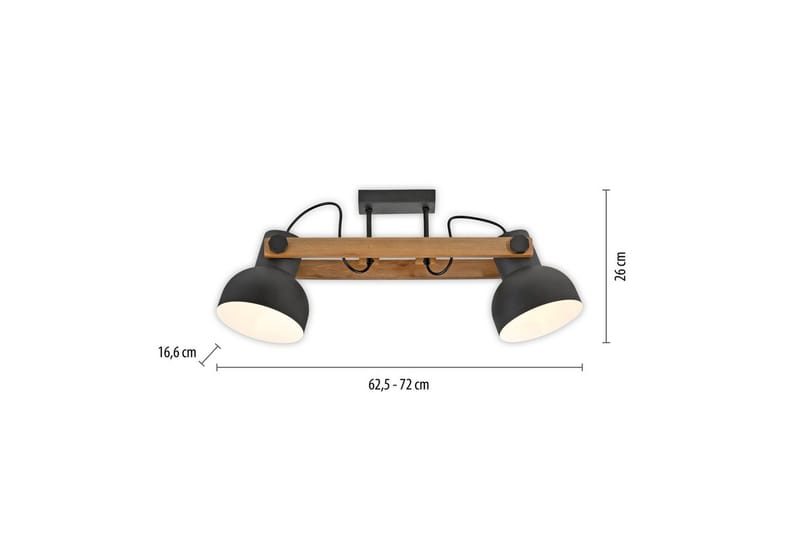 Cup 2.0 Just Light Taklampa - Black - Belysning - Inomhusbelysning & lampor - Taklampor & takbelysning - Plafond
