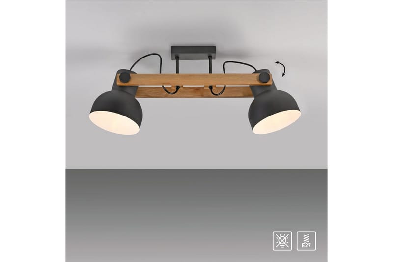 Cup 2.0 Just Light Taklampa - Black - Belysning - Inomhusbelysning & lampor - Taklampor & takbelysning - Plafond