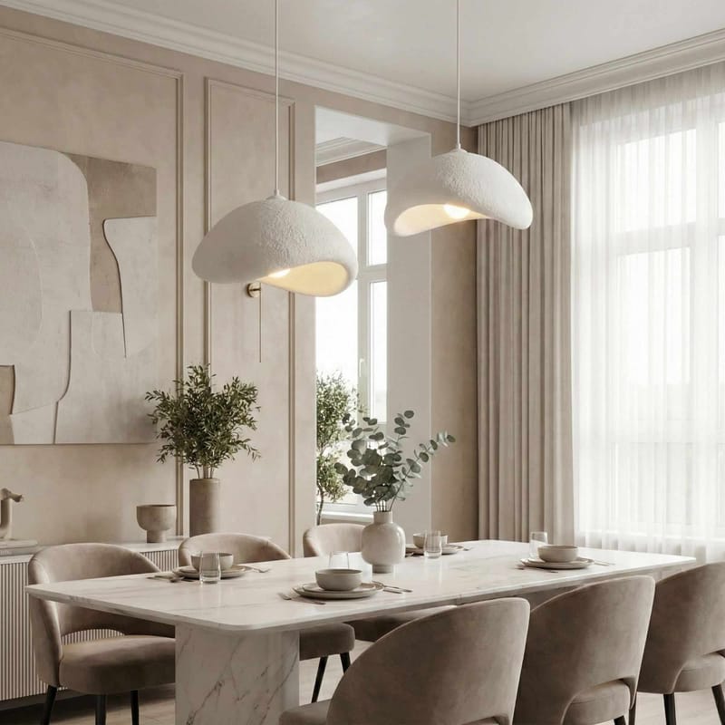 Dasina Pendellampa - Vit - Belysning - Inomhusbelysning & lampor - Taklampor & takbelysning - Kristallkrona & takkrona