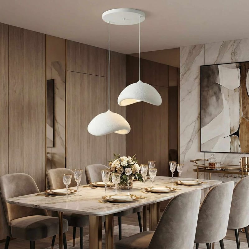 Dasina Pendellampa - Vit - Belysning - Inomhusbelysning & lampor - Taklampor & takbelysning - Kristallkrona & takkrona