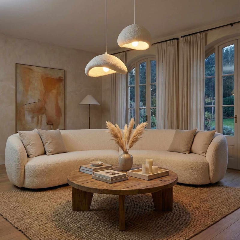 Dasina Pendellampa - Vit - Belysning - Inomhusbelysning & lampor - Taklampor & takbelysning - Kristallkrona & takkrona