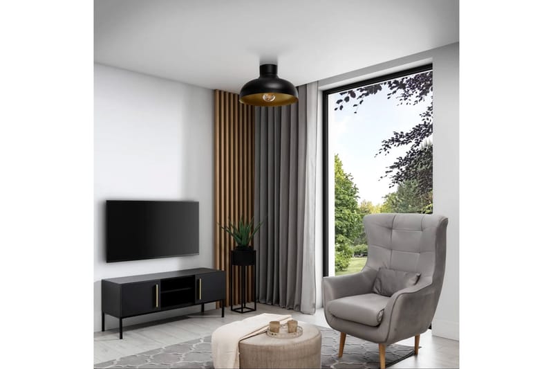 Desolo Plafond - Svart - Belysning - Inomhusbelysning & lampor - Taklampor & takbelysning - Plafond