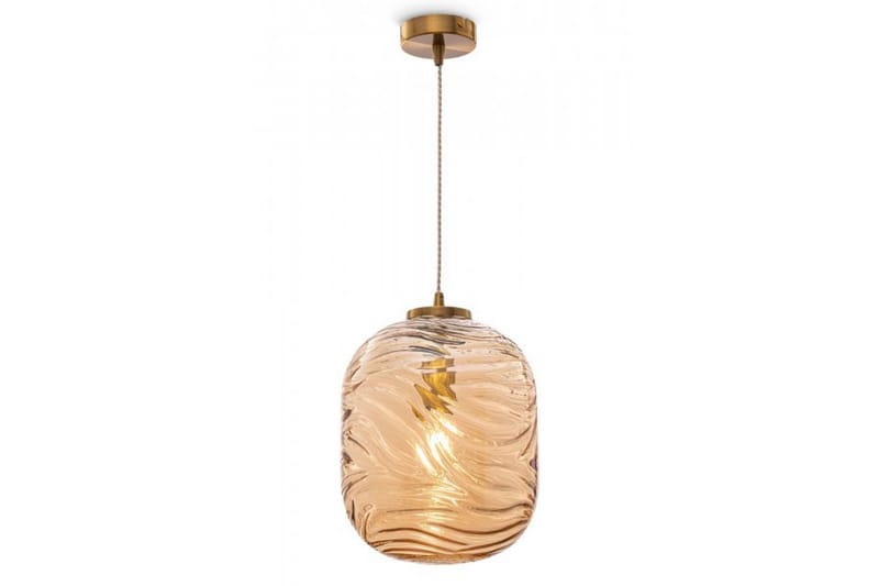 Dunas pendel 24,5cm Amber - Fönsterlampa hängande - Kökslampa & pendellampa - Sovrumslampa