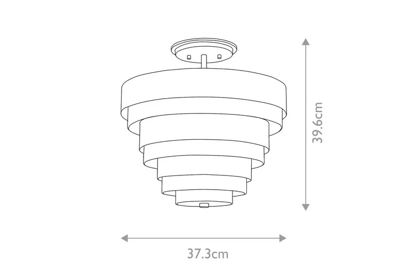 Echelon Lisa McDennon by Hinkley Taklampa - Brass - Belysning - Inomhusbelysning & lampor - Taklampor & takbelysning - Plafond