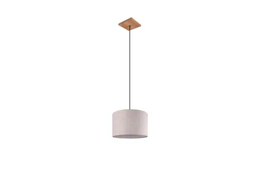 Elmau Taklampa 1L E27 trä/ beige - Trä/Beige - Belysning - Inomhusbelysning & lampor - Taklampor & takbelysning - Kökslampa & pendellampa