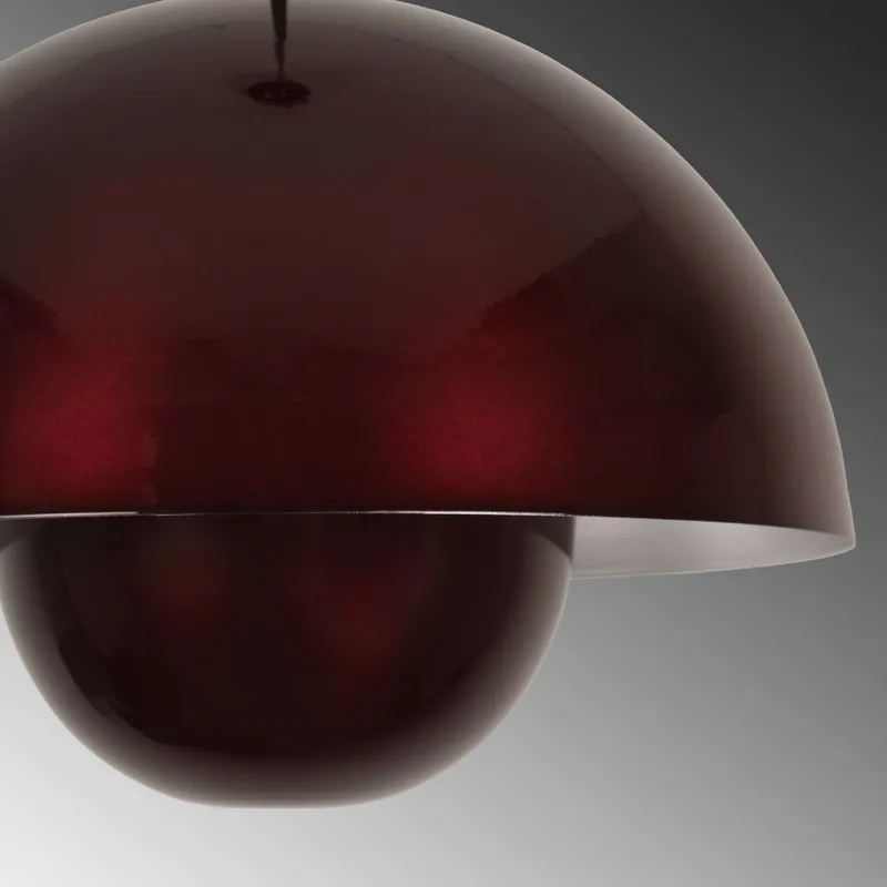 Eylul Pendellampa - Vinröd - Belysning - Inomhusbelysning & lampor - Taklampor & takbelysning - Kristallkrona & takkrona