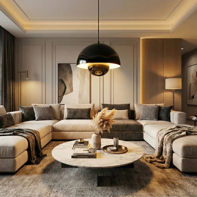 Eylul Pendellampa - Svart - Belysning - Inomhusbelysning & lampor - Taklampor & takbelysning - Kristallkrona & takkrona