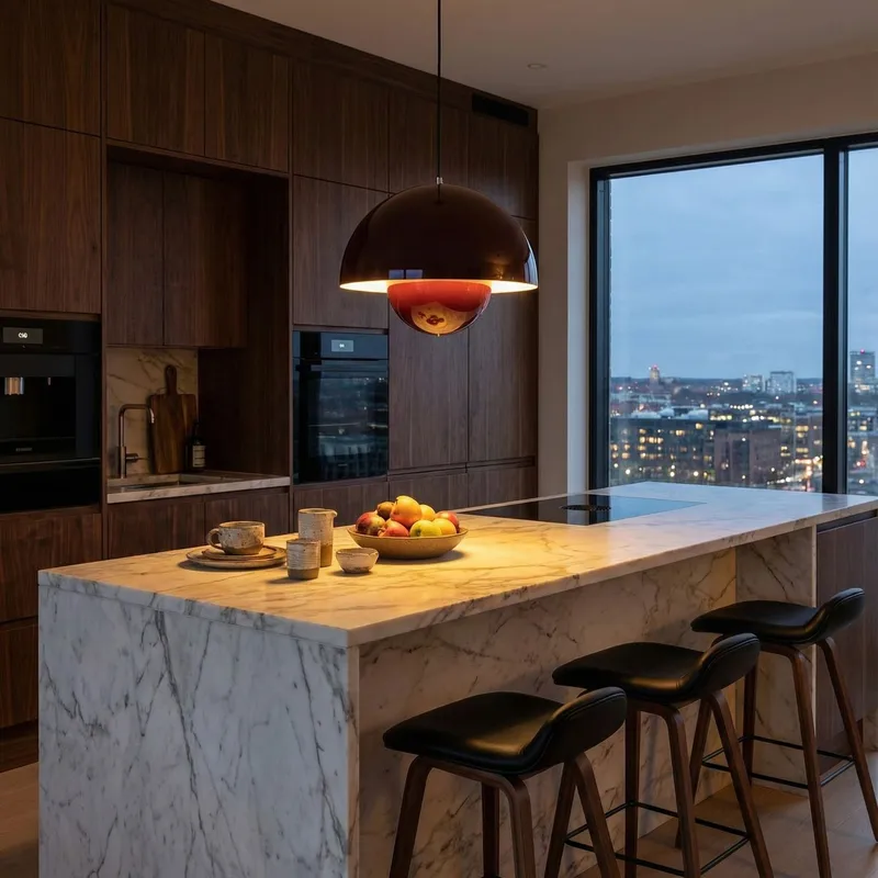 Eylul Pendellampa - Vinröd - Belysning - Inomhusbelysning & lampor - Taklampor & takbelysning - Kristallkrona & takkrona